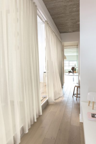 Elegant S-Fold sheer curtains for a modern and graceful window treatment